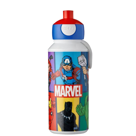 99.107410065395 # Kids Water Bottle Pop Up Campus 400ml Avengers