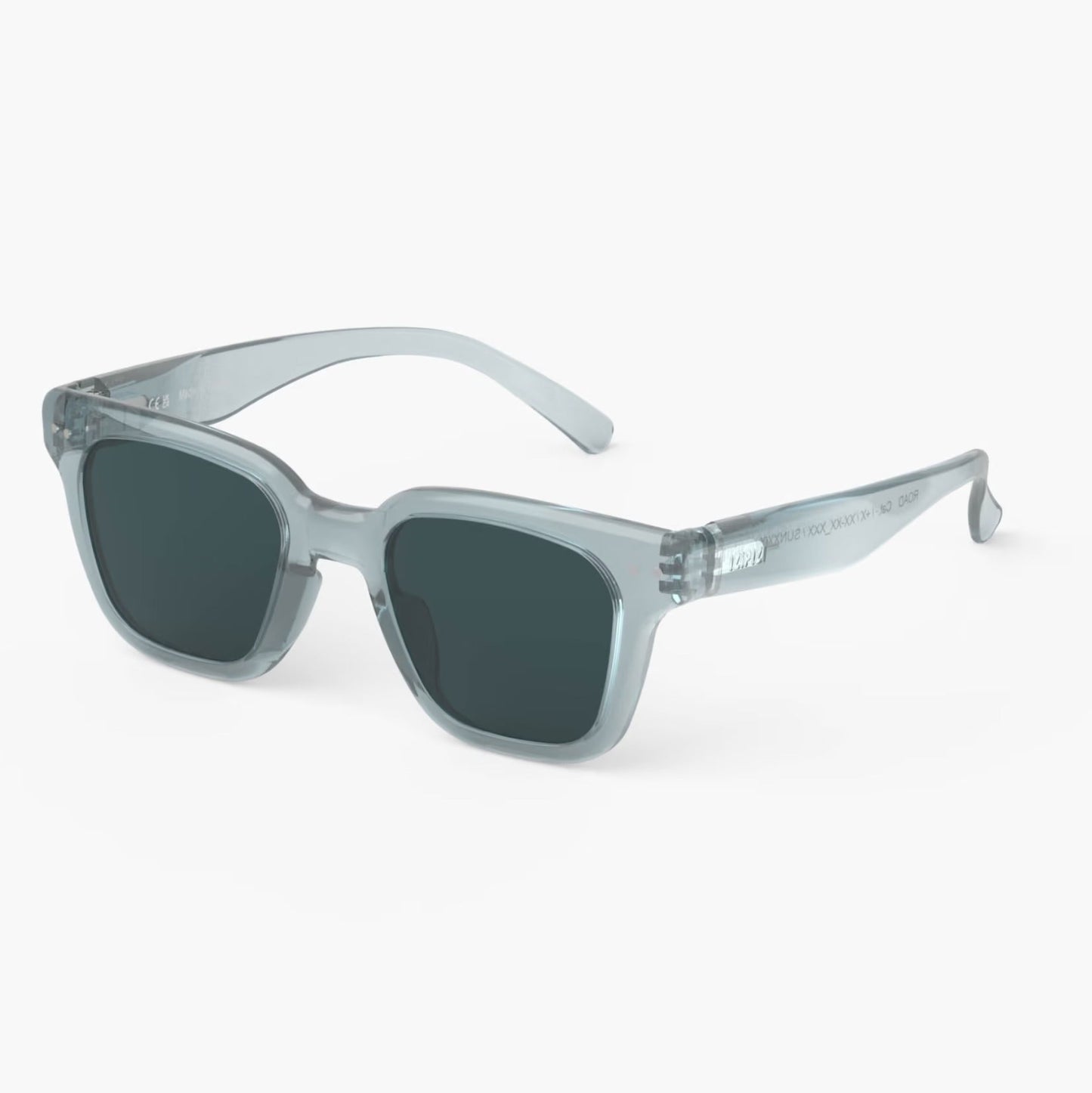 99.IZPZad-CR-FB # Adult Sunglasses Road Frozen Blue