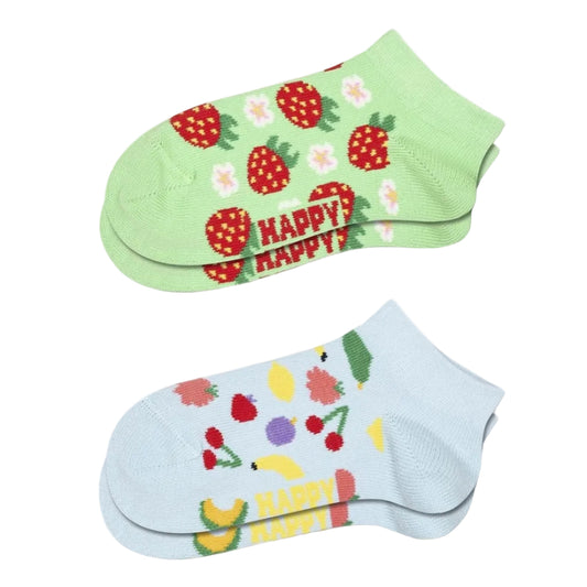 62A.P004890 # Kids Low Socks Set Strawberry