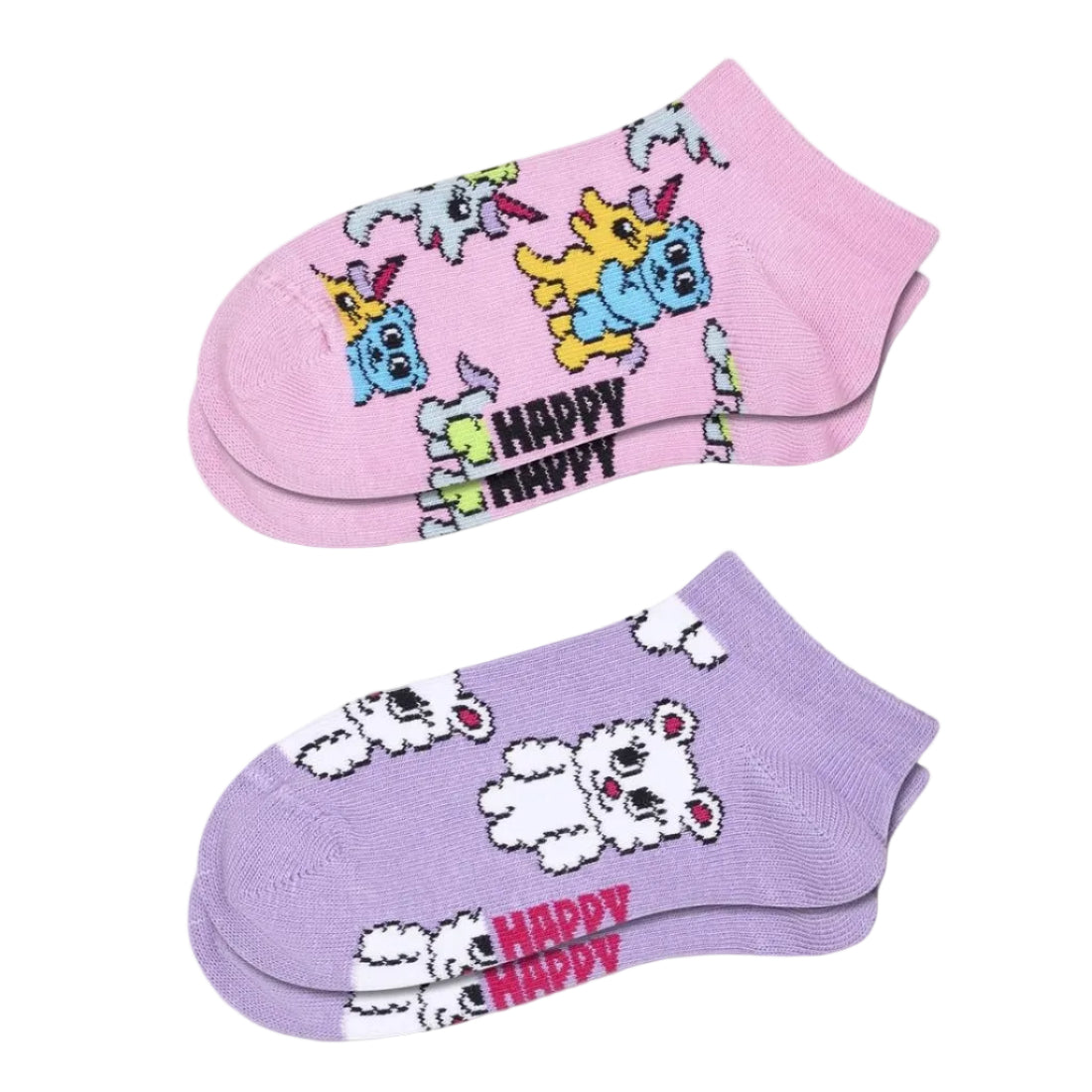 62A.P004894 # Kids Low Unicorn Socks Set