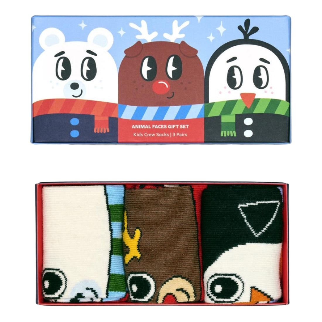 52B.P003352 # Κουτί Δώρου Παιδικές Κάλτσες Get Ready For Snow