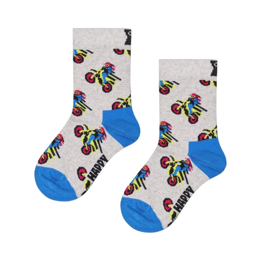 52B.P003258 # Παιδική Κάλτσα Motorbike Sock
