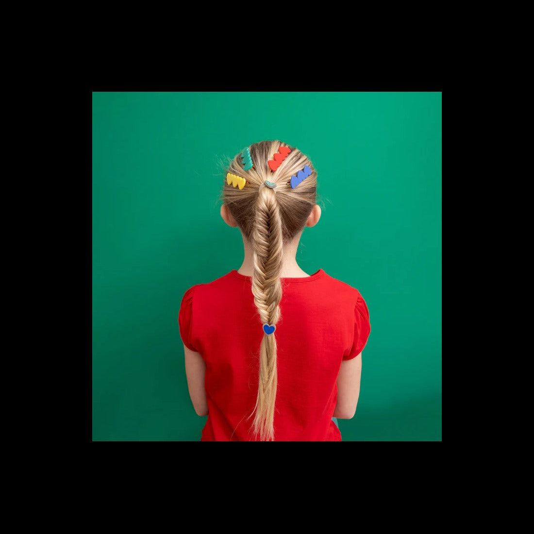 99.182085-23 # Παιδικά Κλιπς Μαλλιών Heartbeam