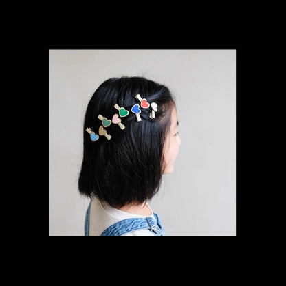 99.182078-23 # Παιδικά Μίνι Κλιπς Μαλλιών Heartbeam