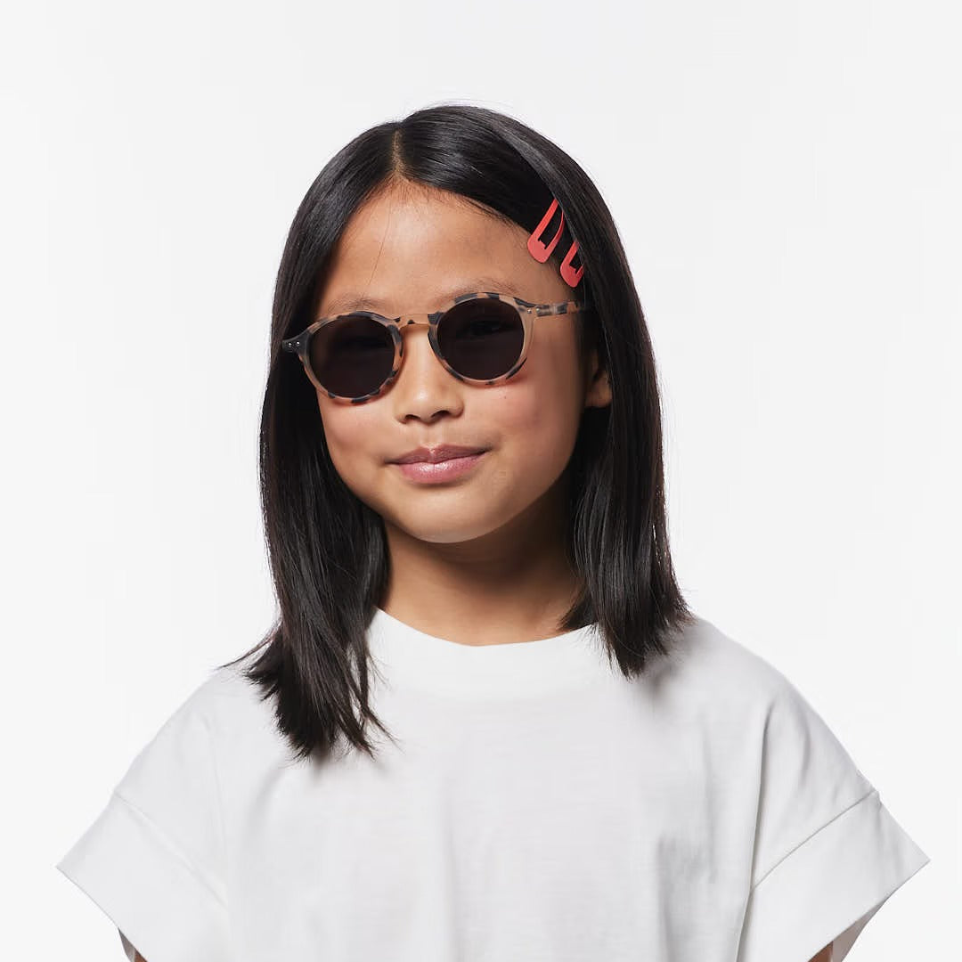 99.IZPZjnr11D-LITORTOISE # Kids Sunglasses #D Light Tortoise (7-11 years)