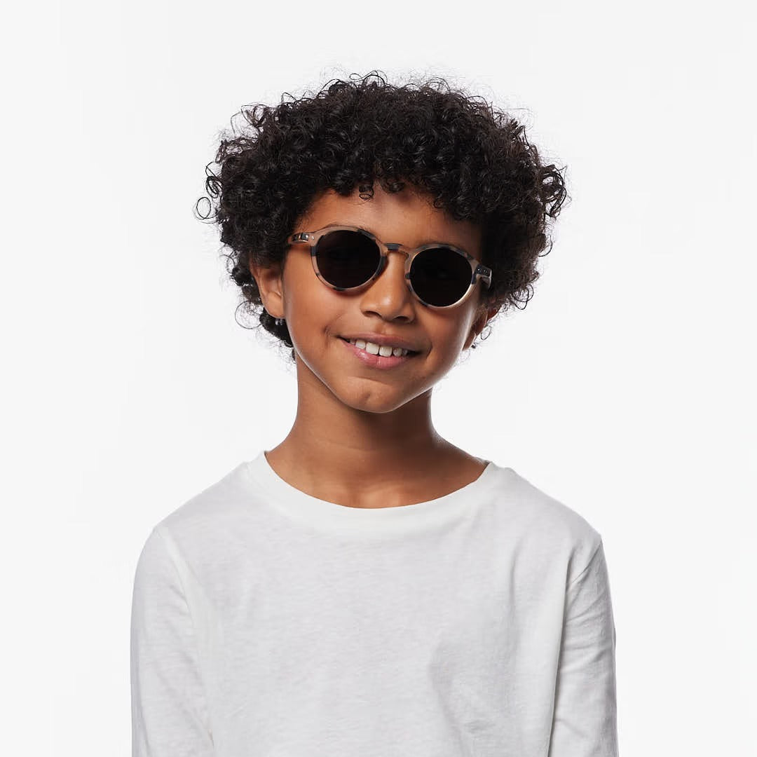 99.IZPZjnr11D-LITORTOISE # Kids Sunglasses #D Light Tortoise (7-11 years)