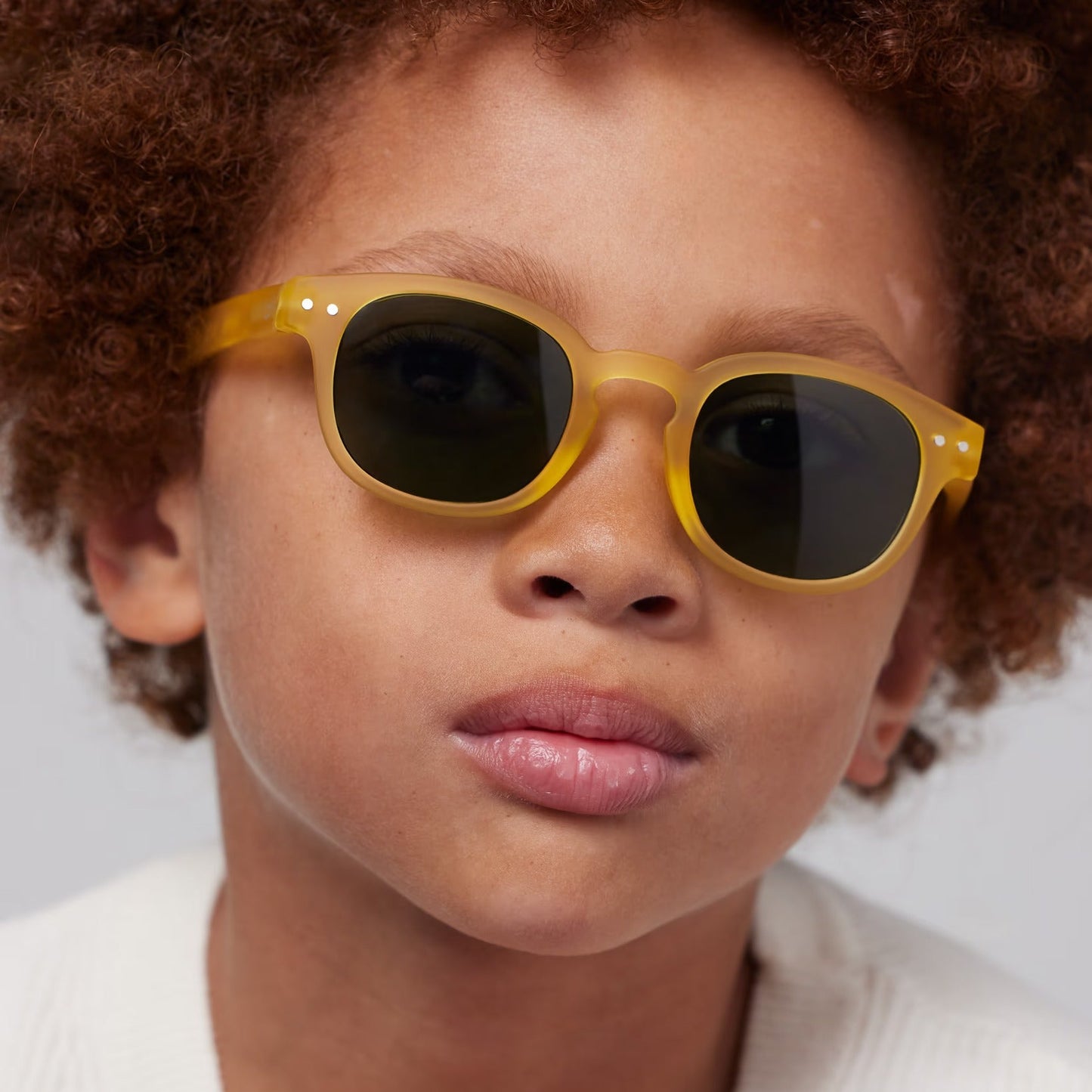 99.IZPZkids7C-YELLHONEY # Παιδικά Γυαλιά Ηλίου #C Yellow Honey (5-7 ετών)