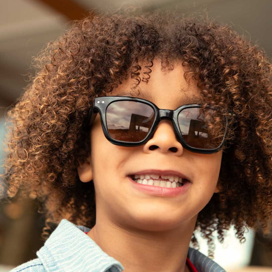 99.IZPZjnr11-CR-BLA # Kids Sunglasses Road Black (7-11 years old)