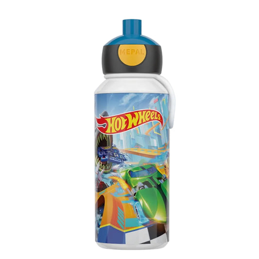 99.107410065415 # Kids Water Bottle Pop Up Campus 400ml Hot Wheels