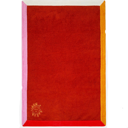 62A.SI/M/COP-BBP-E # Large Beach Towel Multi Coppertone