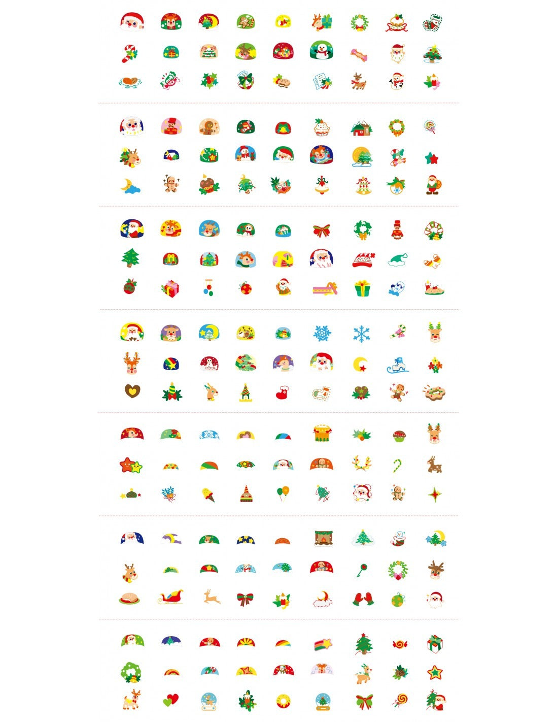 99.60858 # Αυτοκόλλητα Νυχιών & Τατουάζ Christmas