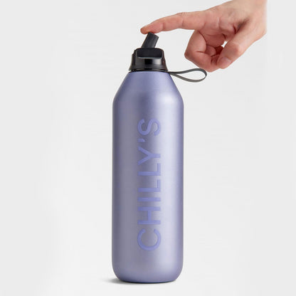 99.22699 # Chilly's Bottle Series 2 Flip Metallic Lavender 1L