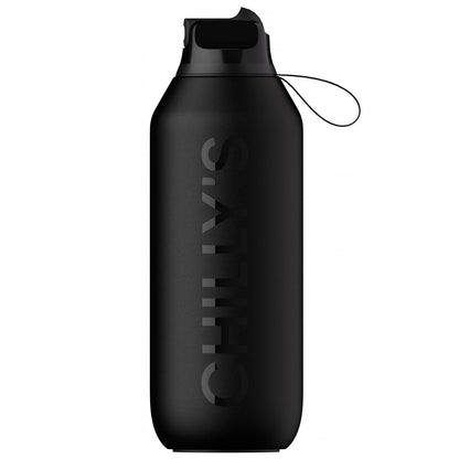 99.22603 # Μπουκάλι Chilly's Series 2 Flip Abyss Black 500ML