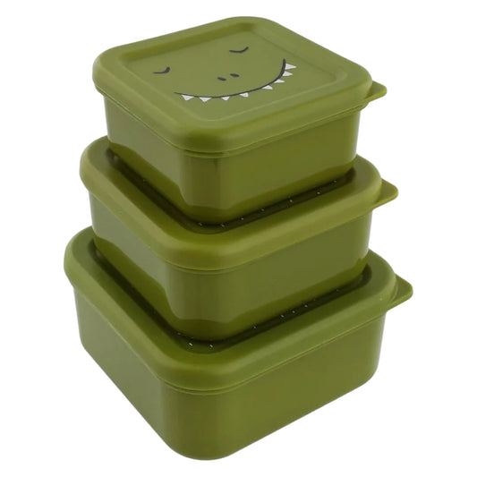 99.T05201 # Snack Container Set Mr Dino 3 pcs