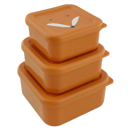 99.T05210 # Snack Container Set Mr Fox 3 pcs