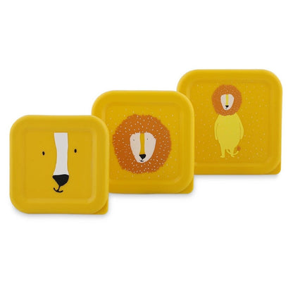 99.T05213 # Snack Container Set Mr Lion 3pcs