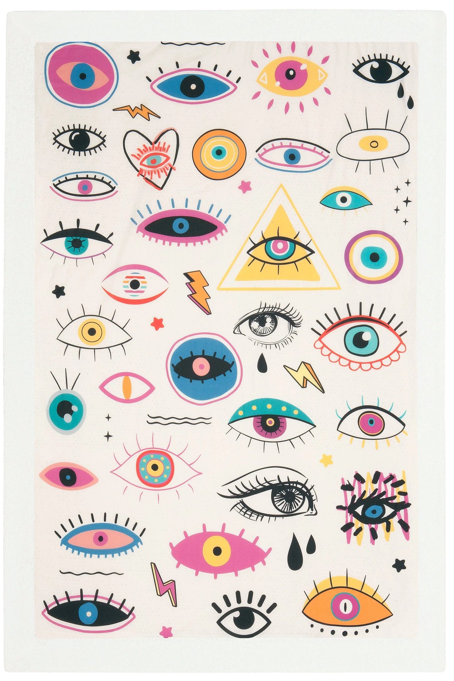 62A.SI/SE/EC-EC # Large Beach Towel Starry Eyes