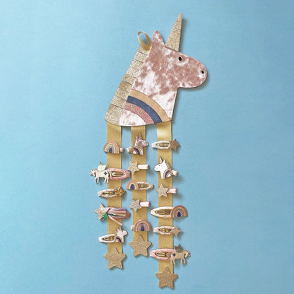 52B.177005-27 # Hanging Unicorn for Hair Clips Pink