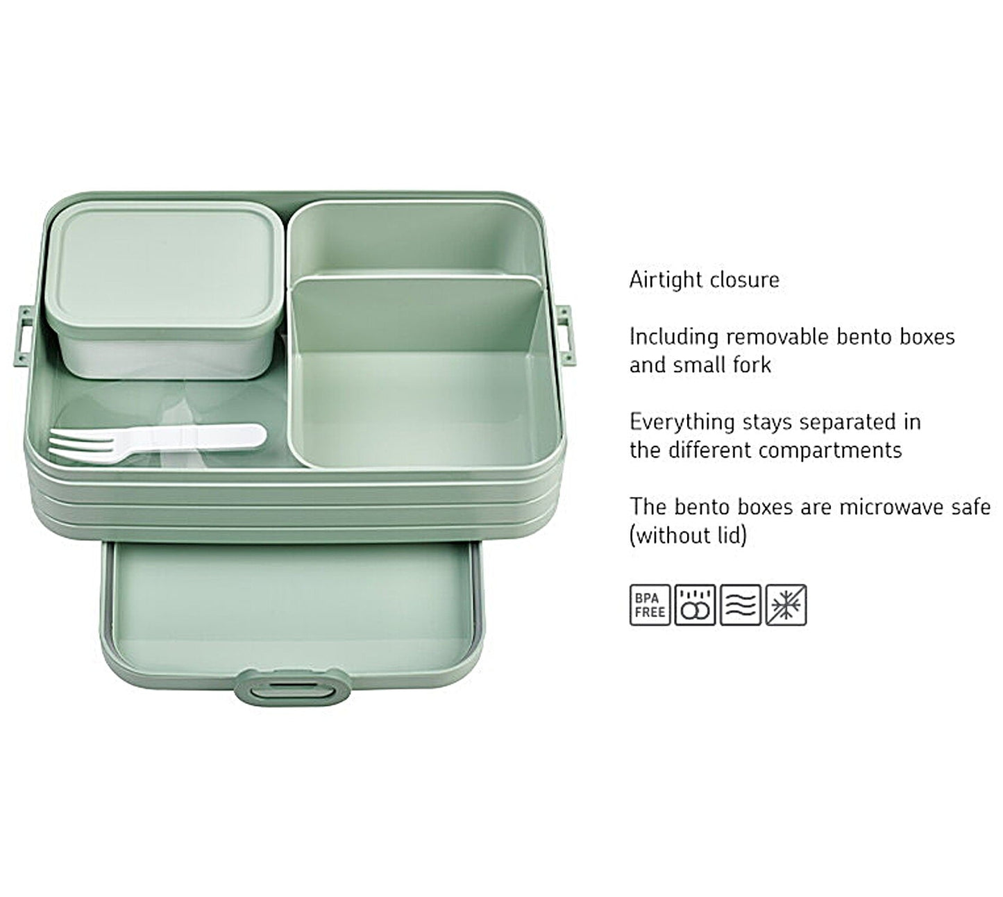 99.107635610100 # Set lunch Box Bento Take a Break Large Vivid Blue