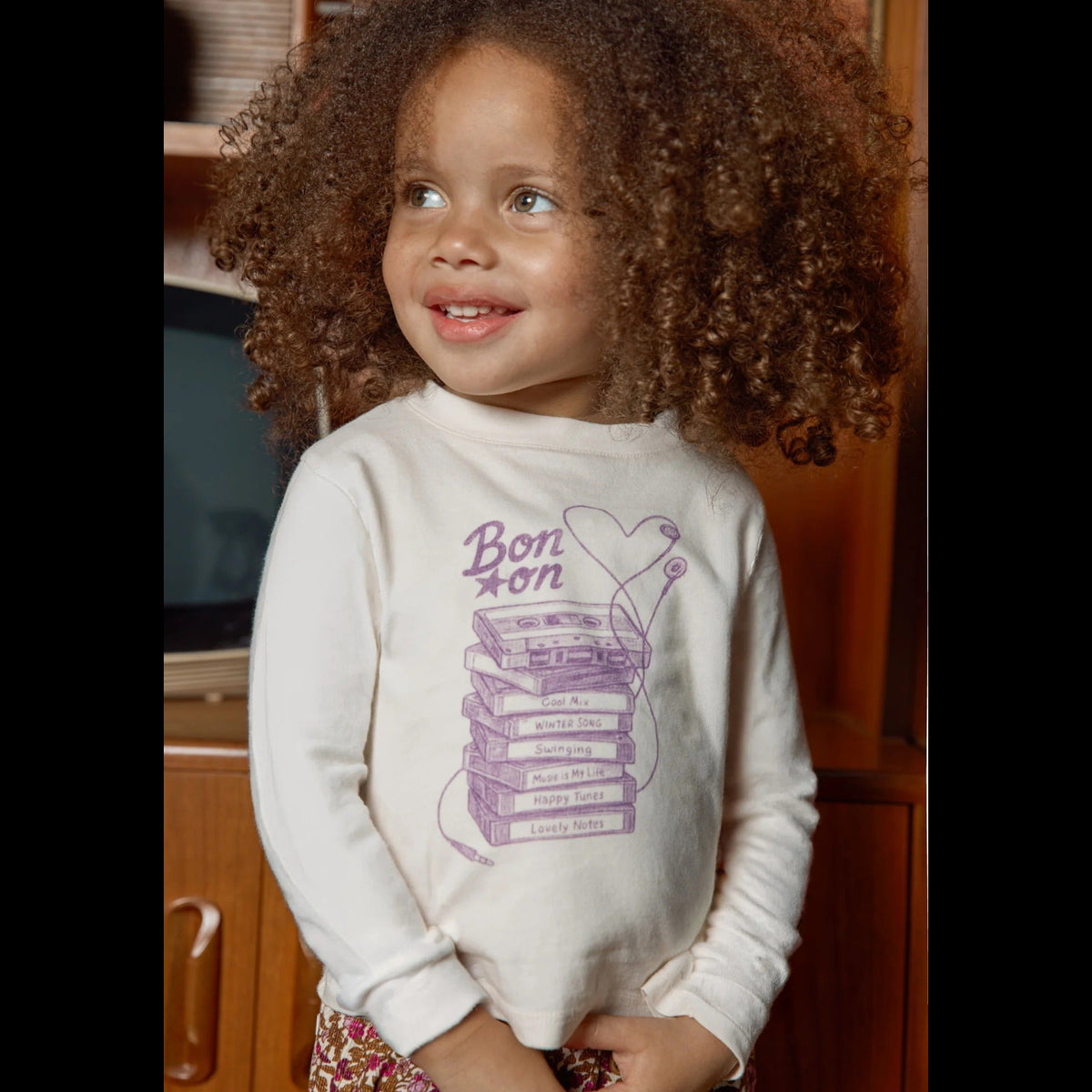 Kids Long Sleeve T-Shirt Cassettes