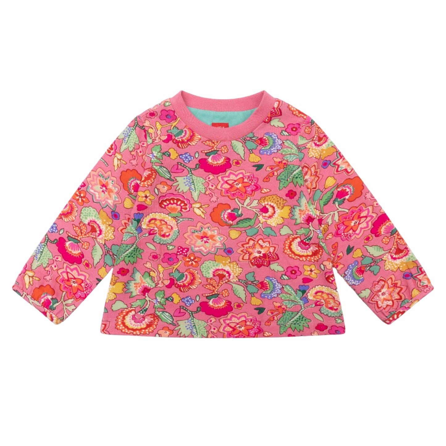 52B.YF25GJE001 # Βρεφική Μακρυμάνικη Μπλούζα Tempo Chateau Rose