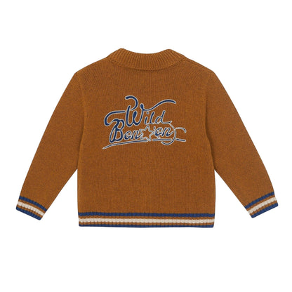 52B.BB18083-611 # Παιδική Πλεκτή Ζακέτα Macho Gilet Barn