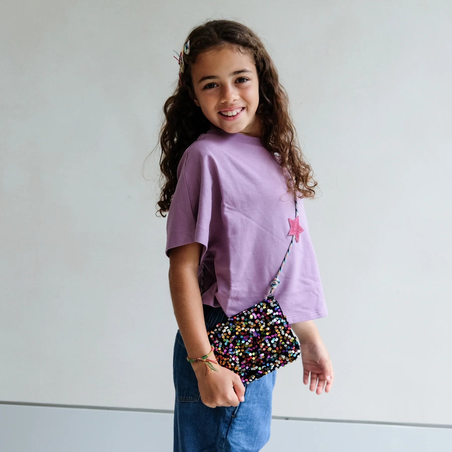 52B.173021-23 # Παιδική Τσάντα Ώμου Disco Diva