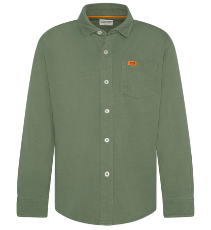 52B.225-2316-210-494 # Παιδικό Μακρυμάνικο Πουκάμισο Dan Pique Earth Green