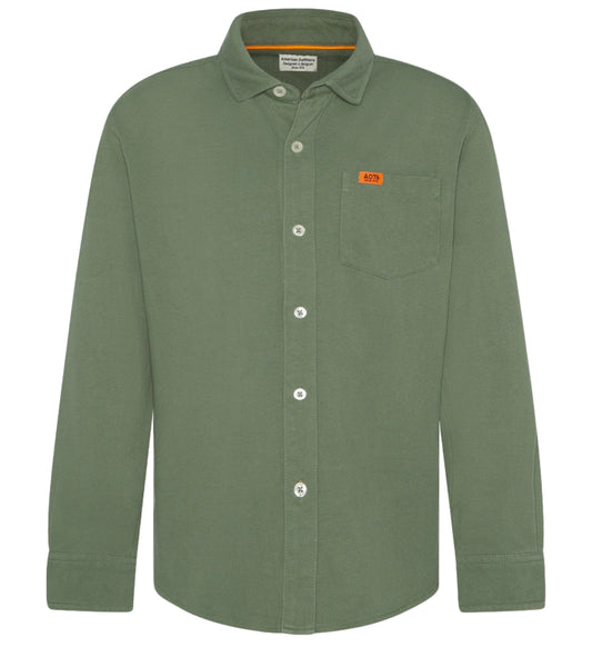 52B.225-2316-210-494 # Παιδικό Μακρυμάνικο Πουκάμισο Dan Pique Earth Green