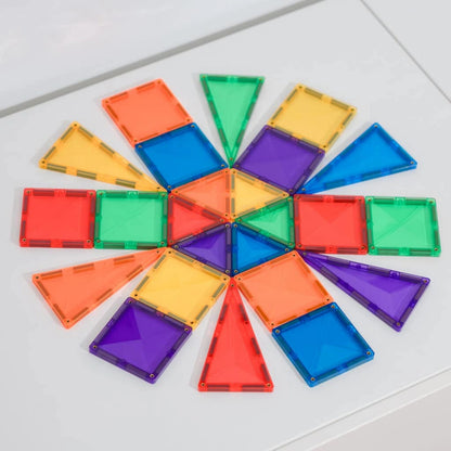 99.CTR00024MI # Magnetic Construction Toy Rainbow Mini 24 pc