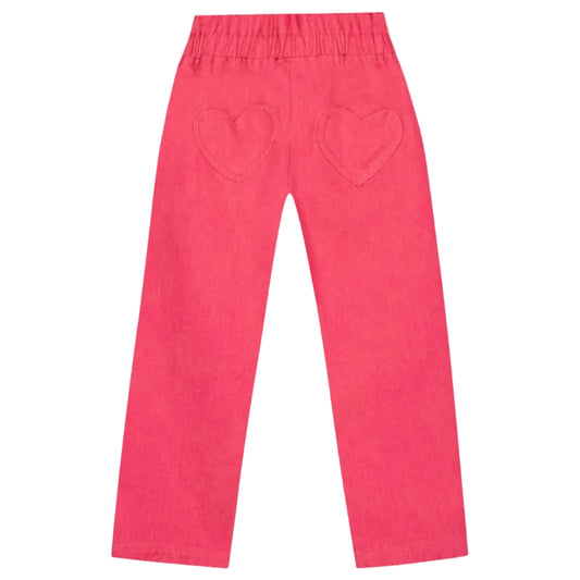 Kids Denim Trousers Rose Princesse