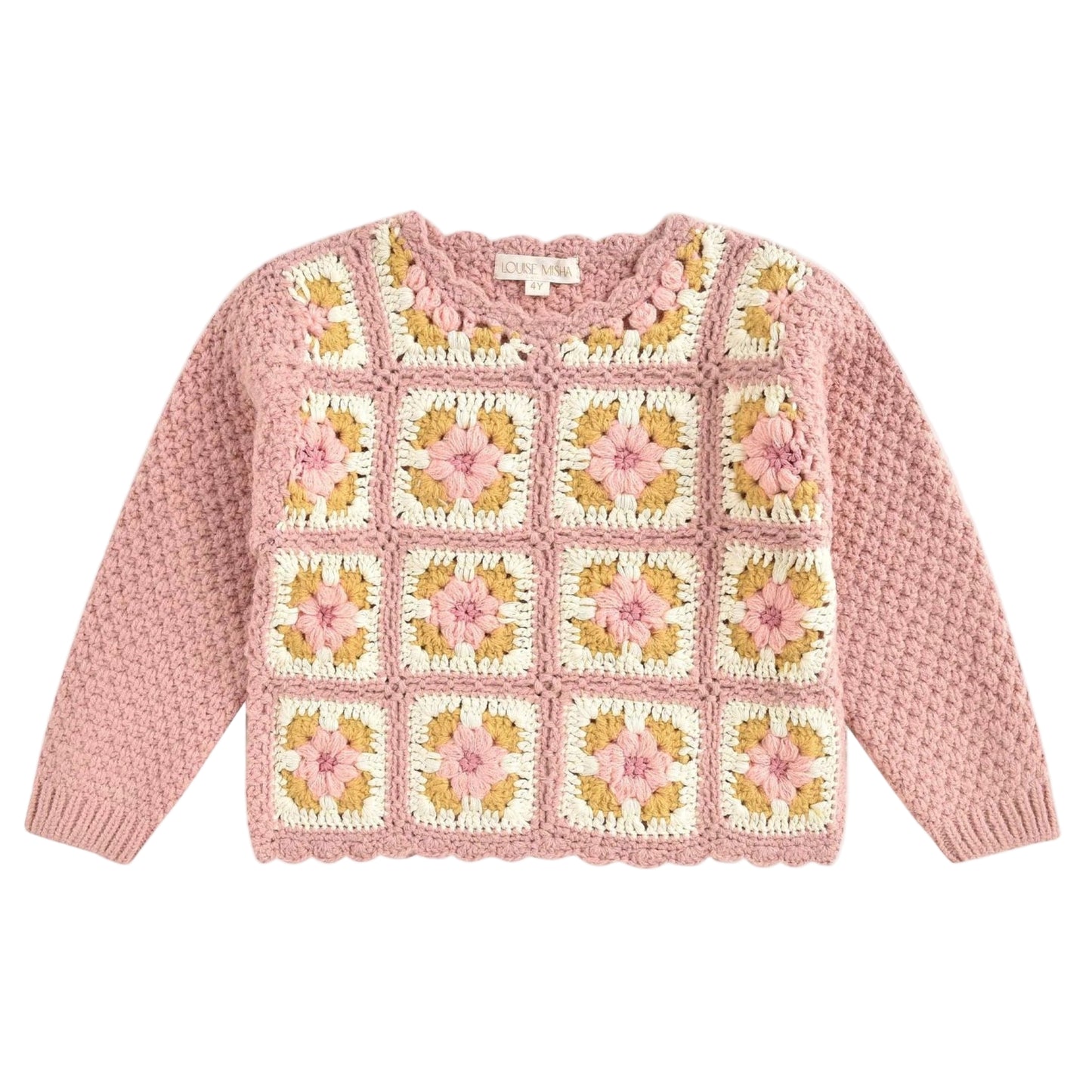 52B.GRC-W25-J0072 # Παιδικό Πουλόβερ Alicia Blush