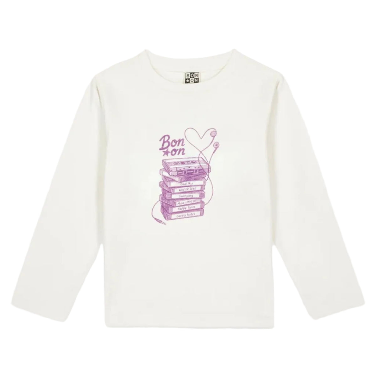 Kids Long Sleeve T-Shirt Cassettes