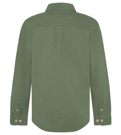 52B.225-2316-210-494 # Παιδικό Μακρυμάνικο Πουκάμισο Dan Pique Earth Green