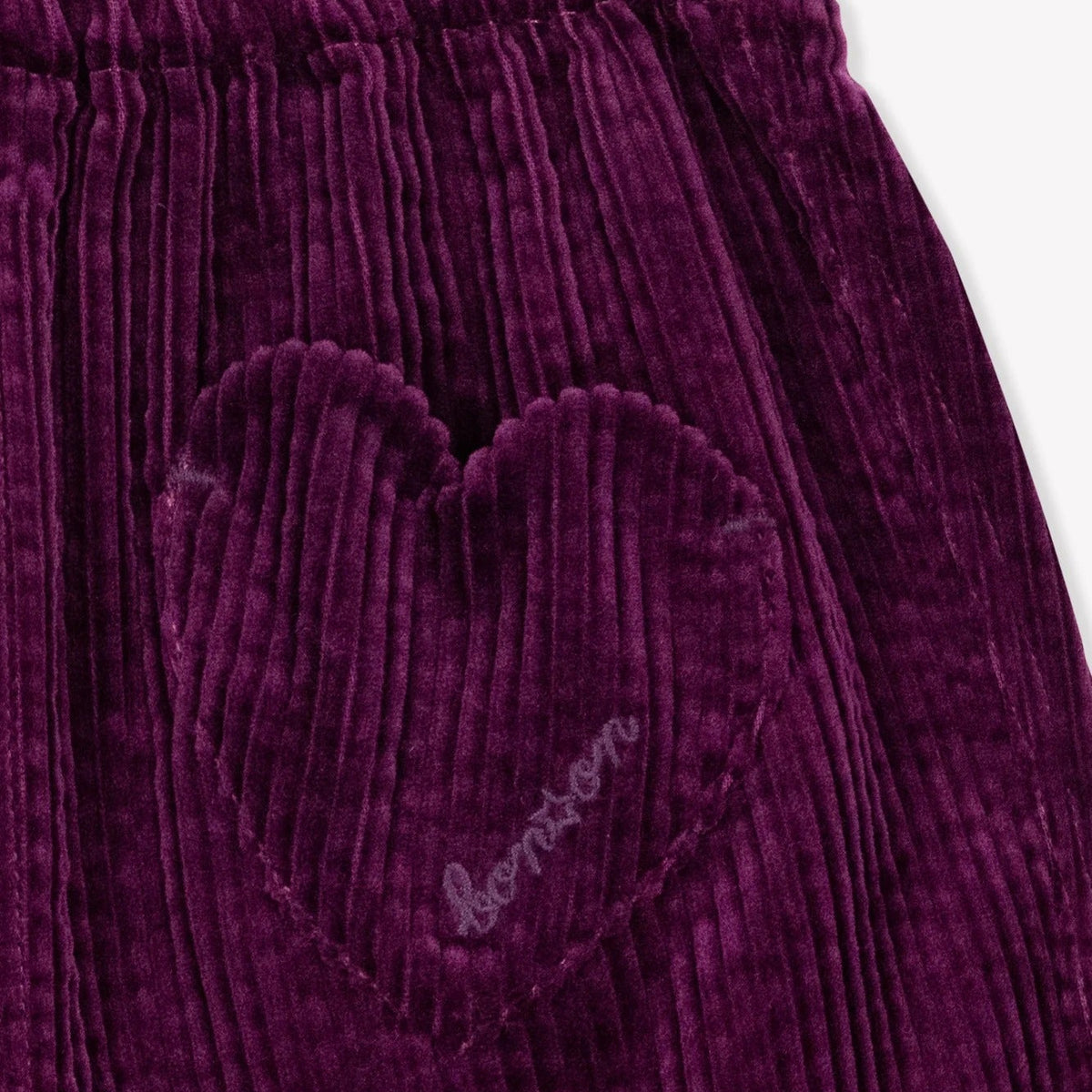 Kids Corduroy Trousers Purple Rain