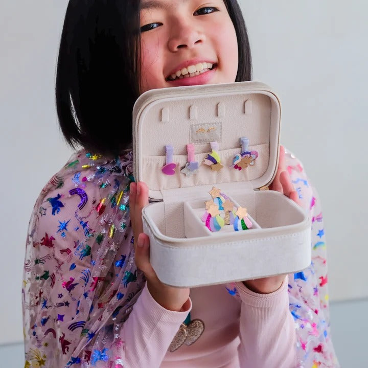 Kids Jewelry Box Velvet Unicorn