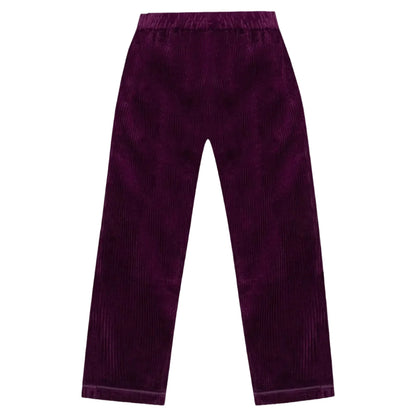 Kids Corduroy Trousers Purple Rain