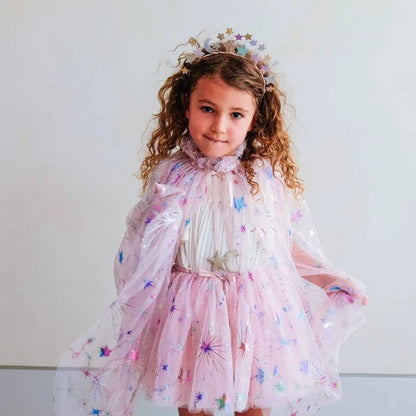 62B.195004-04 # Παιδική Τούλινη Κάπα Celestial Pink Cape