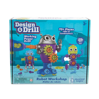 99.EI4177 #  Εκπαιδευτικό Παιχνίδι Εργαστήριο Ρομπότ 71 κομμάτια