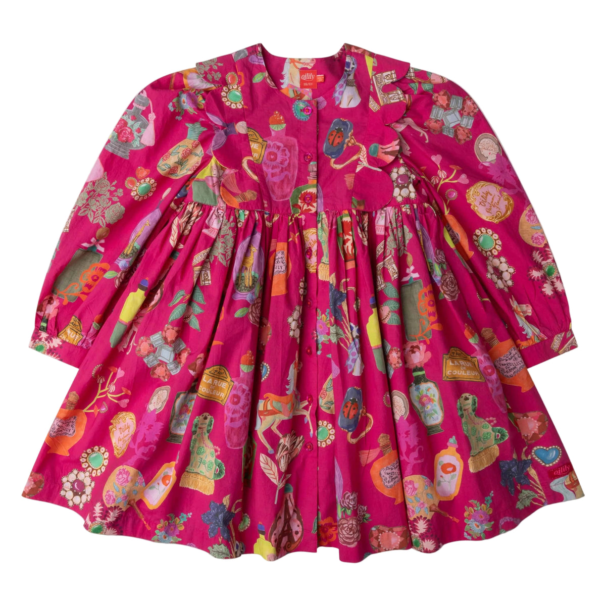 Kids Long Sleeve Dress Dix Deja Futur