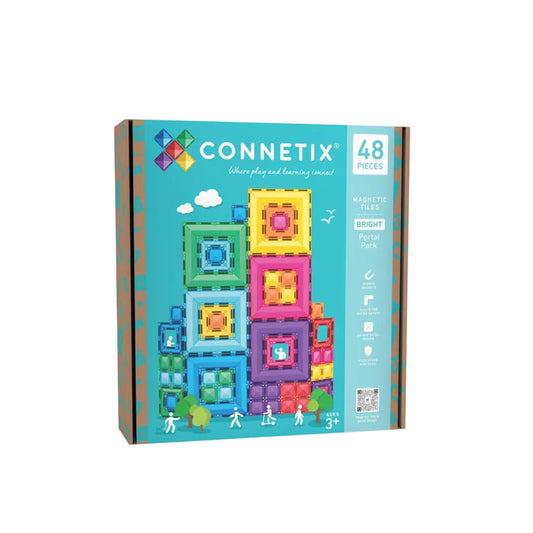 99.CTB00048PP # Magnetic Construction Toy Bright Portal 48 pc