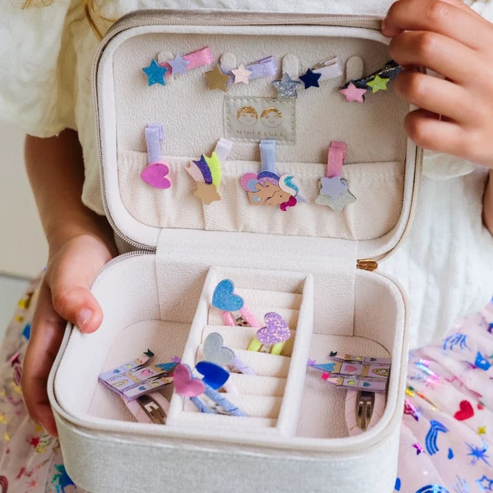 Kids Jewelry Box Velvet Unicorn