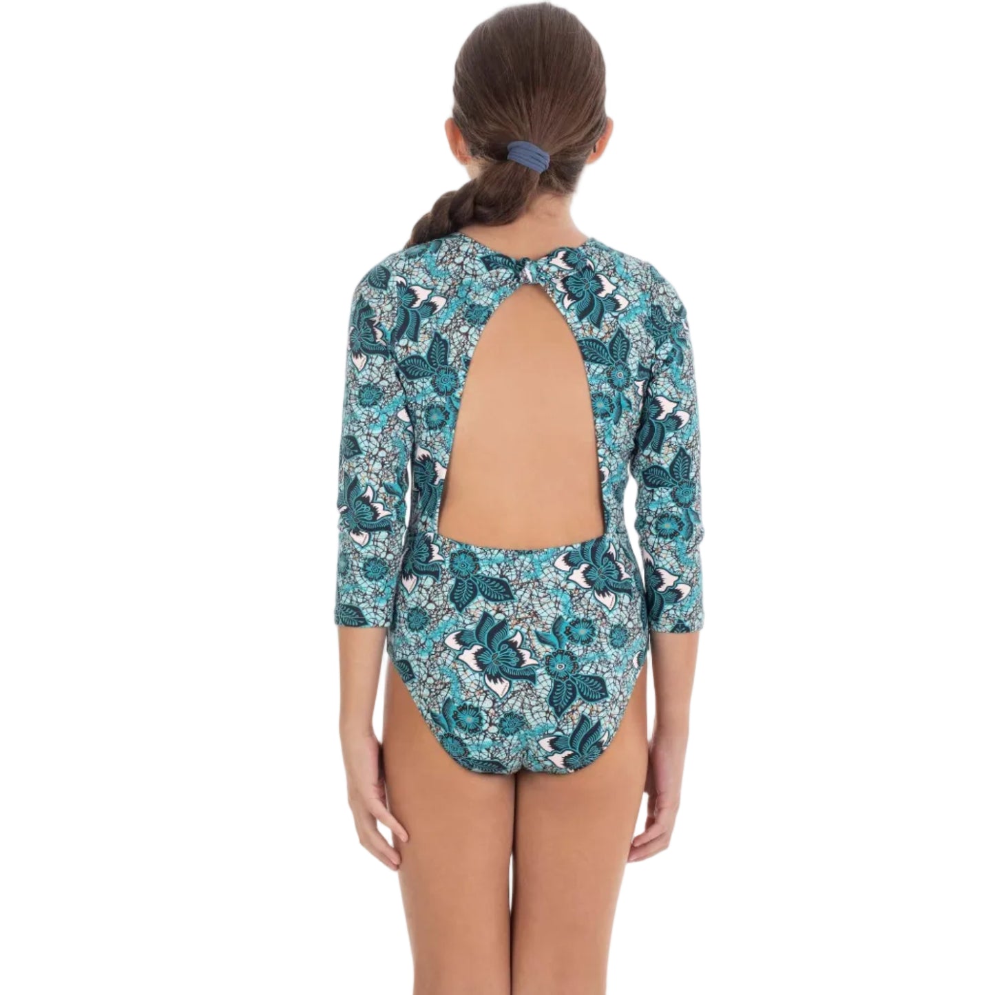 62A.26K.194 # Παιδικό Ολόσωμο Μαγιώ Emmaline Aqua Bloom