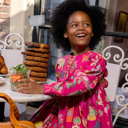 Kids Long Sleeve Dress Dix Deja Futur
