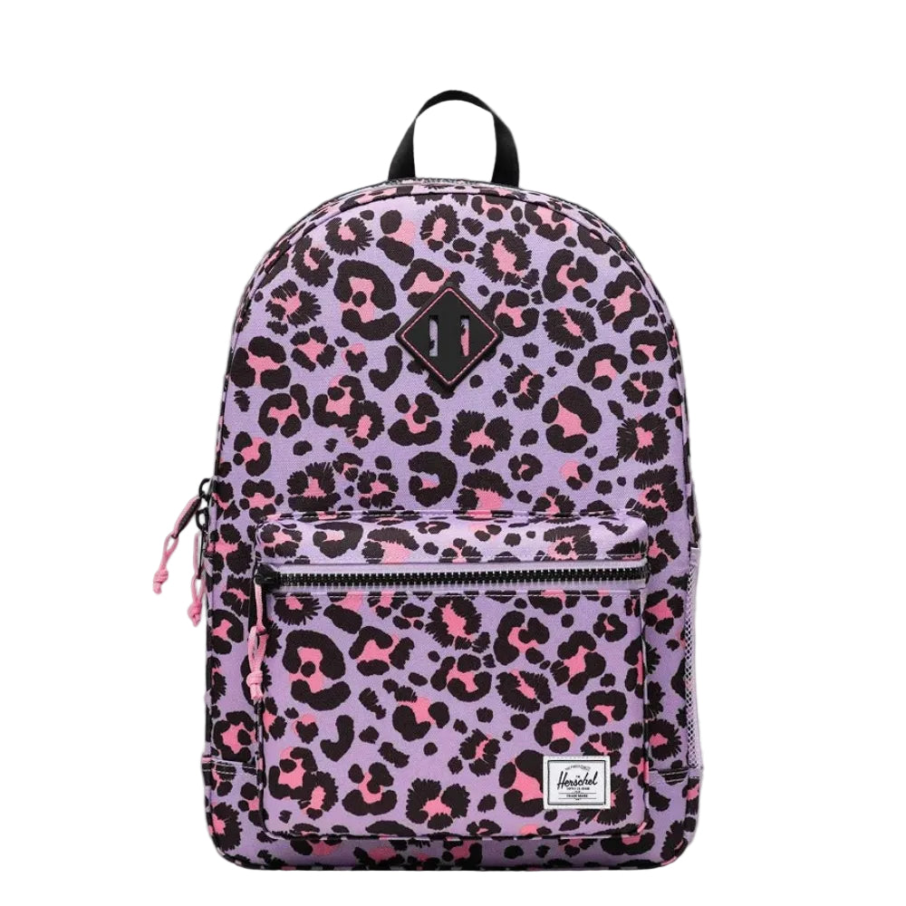 62B.11576-07402 # Kids Backpack Youth Leopard Pink