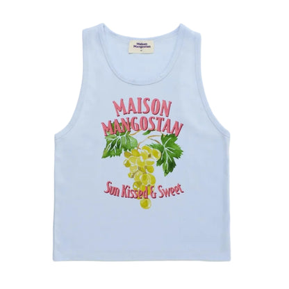 62A.26100601 # Kids Sleeveless T-Shirt Uvas Blue
