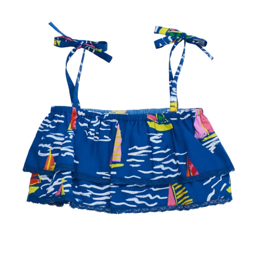 62A.26100801 # Παιδικό Αμάνικο Τοπ Barcos Blue