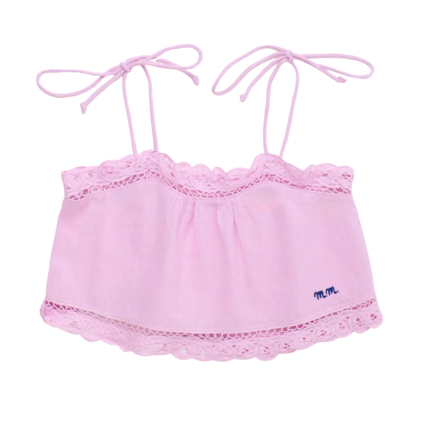 62A.26100808 # Kids Sleeveless Top Birds Pink