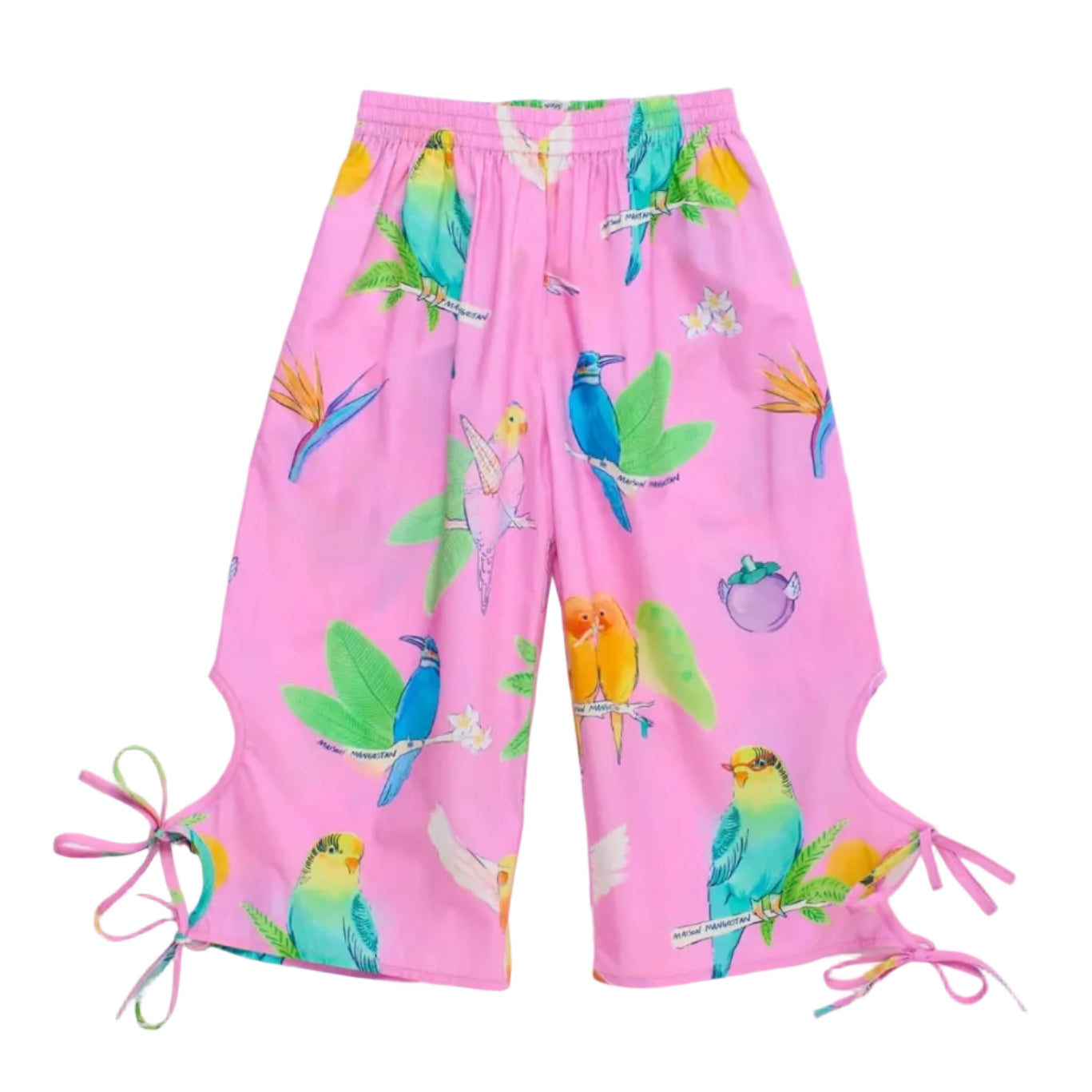 62A.26100903 # Kids Trousers Birds Pink