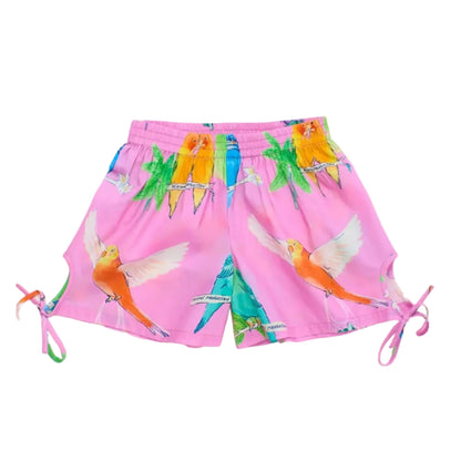 62A.26101108 # Kids Shorts Birds Pink